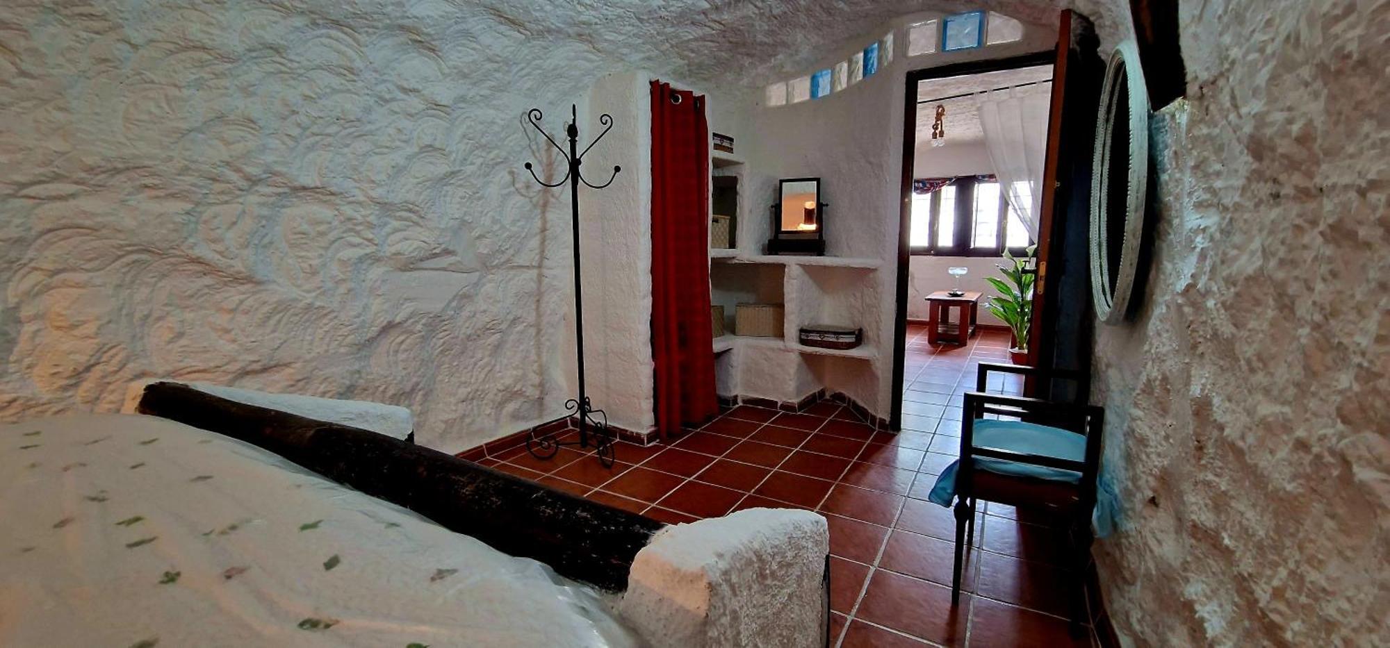 Casa Cueva Cascamorras "Capricho Andaluz" バサ エクステリア 写真