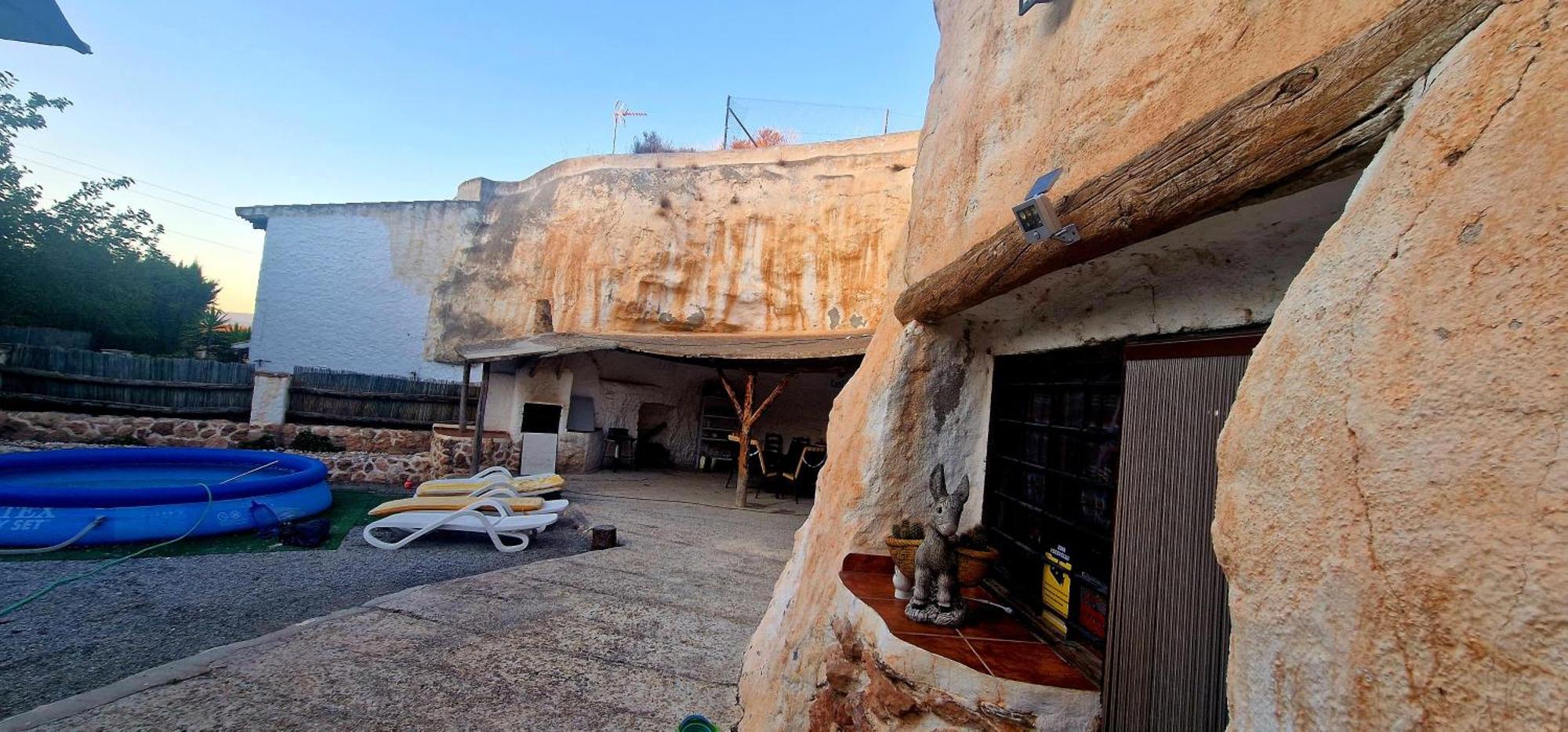 Casa Cueva Cascamorras "Capricho Andaluz" バサ エクステリア 写真
