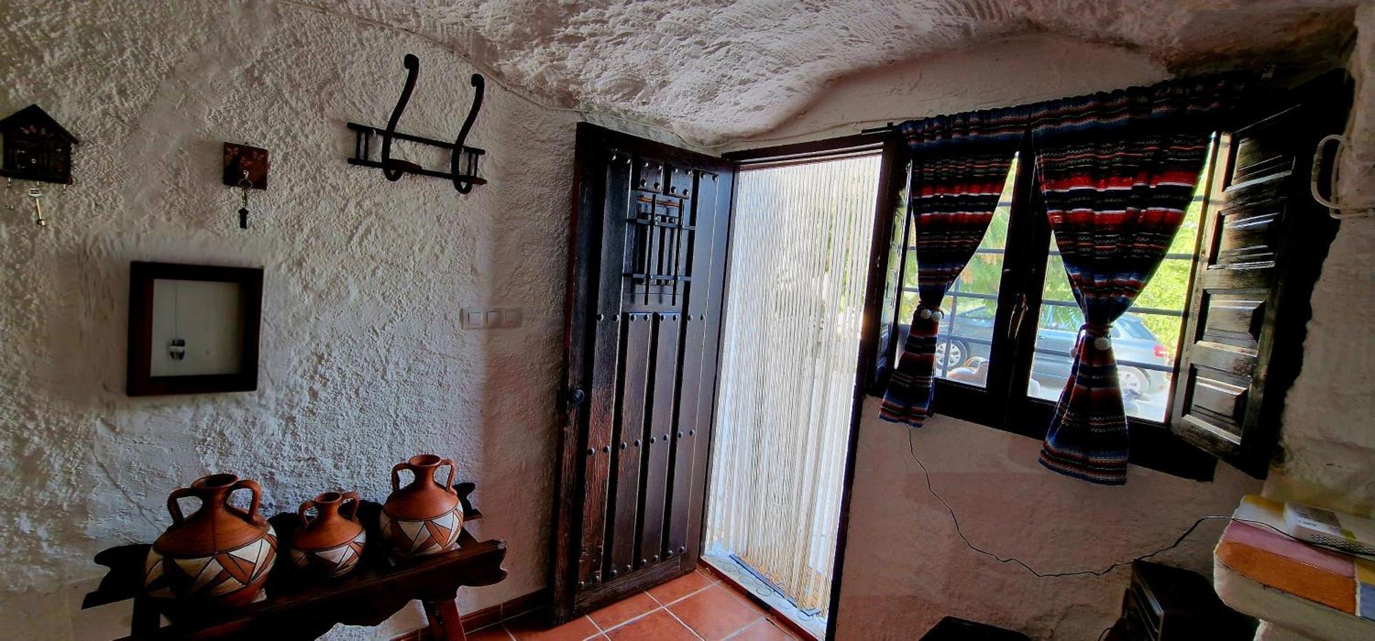 Casa Cueva Cascamorras "Capricho Andaluz" バサ エクステリア 写真
