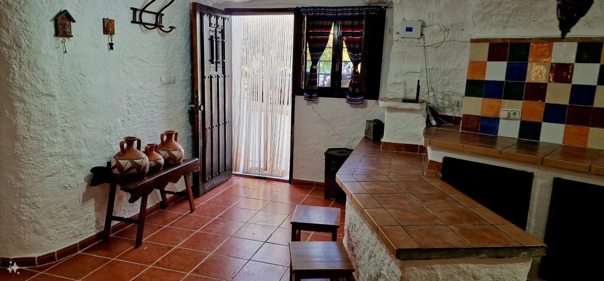 Casa Cueva Cascamorras "Capricho Andaluz" バサ エクステリア 写真
