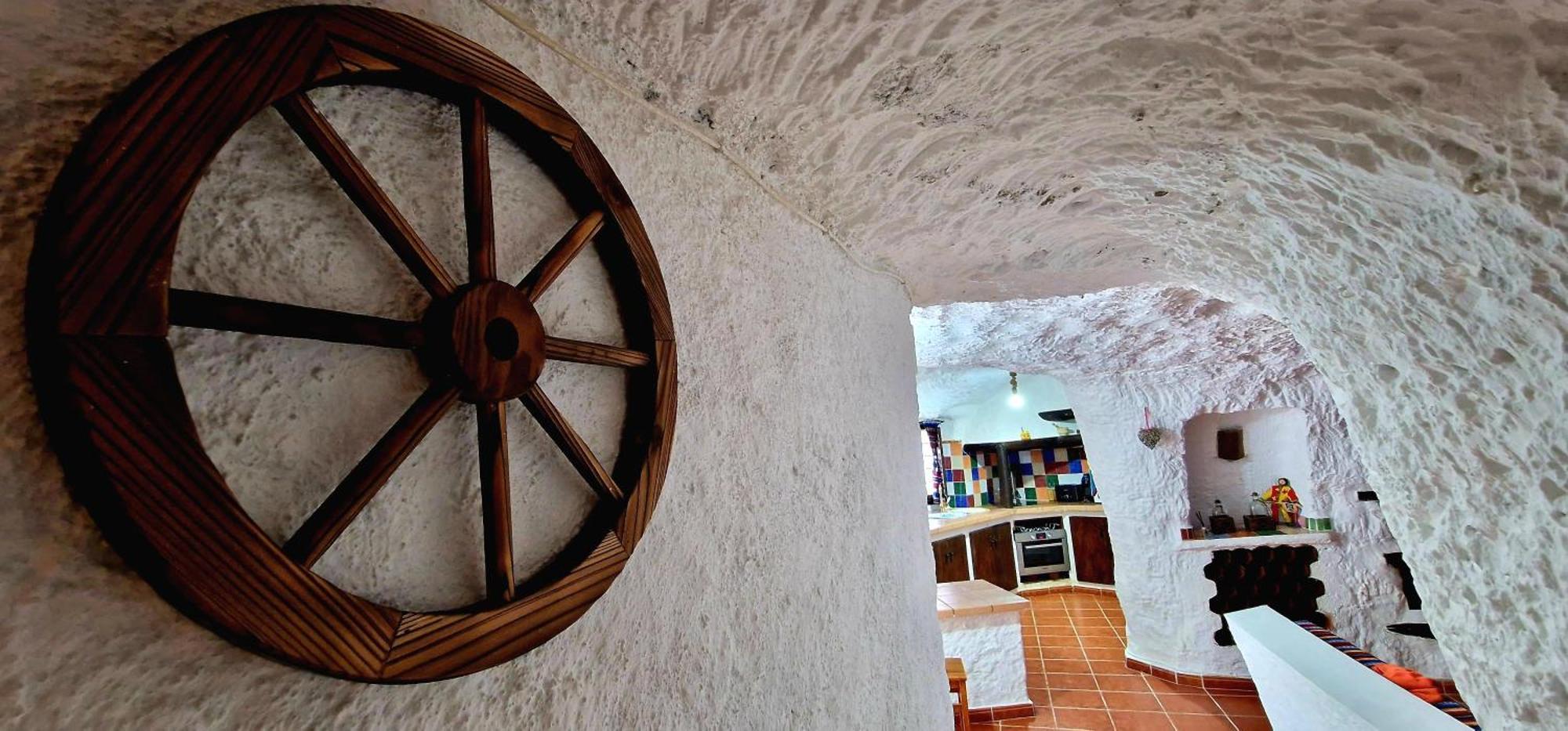 Casa Cueva Cascamorras "Capricho Andaluz" バサ エクステリア 写真