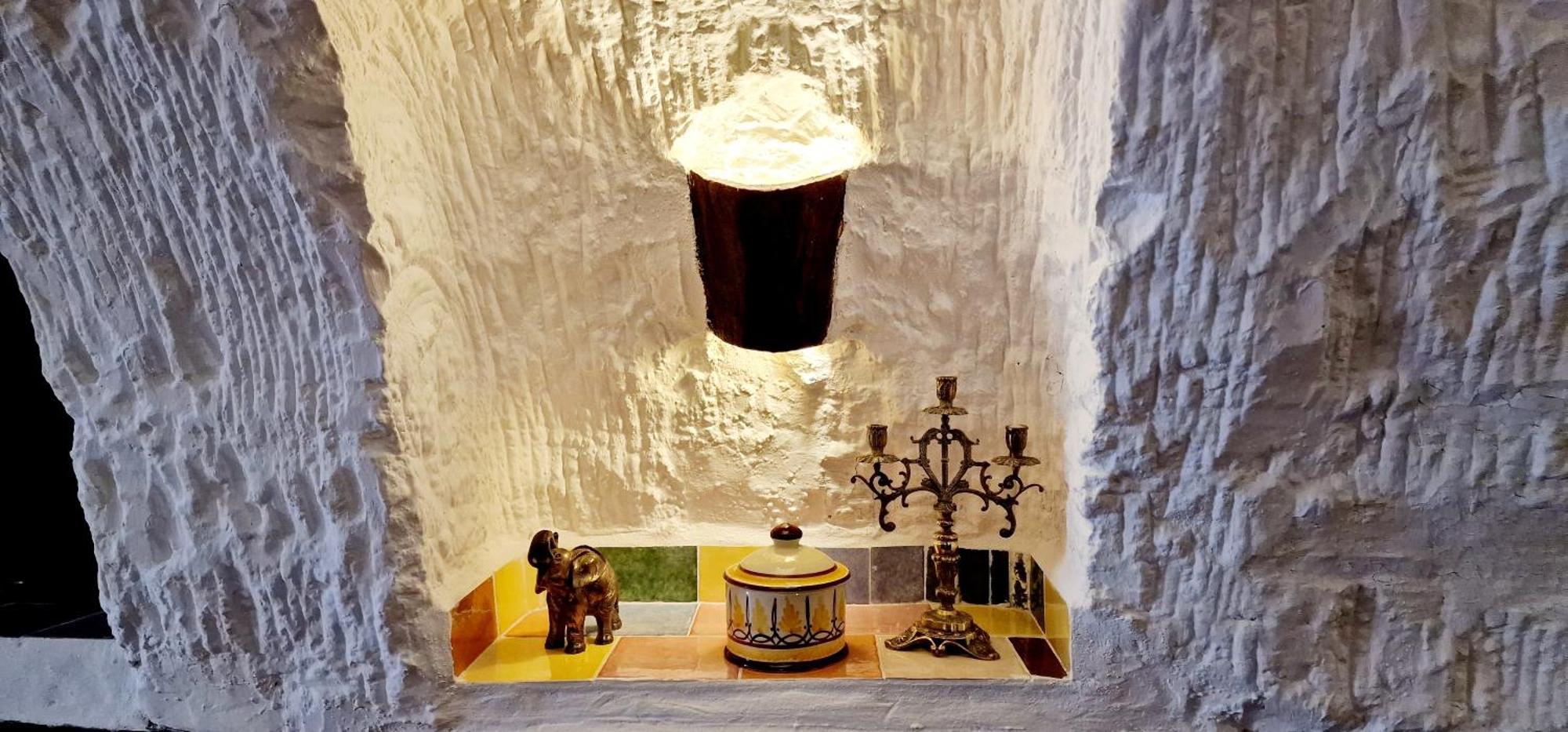 Casa Cueva Cascamorras "Capricho Andaluz" バサ エクステリア 写真