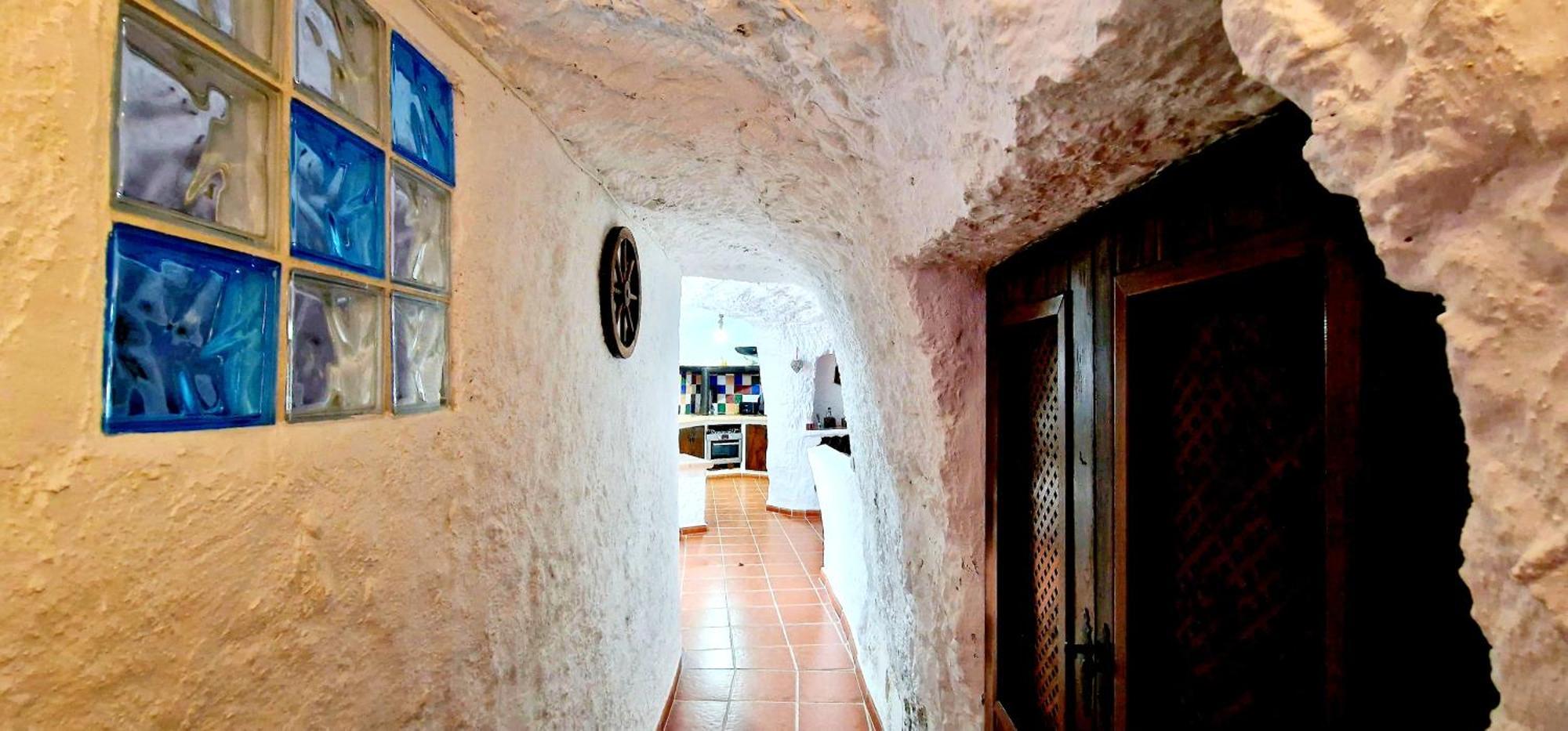Casa Cueva Cascamorras "Capricho Andaluz" バサ エクステリア 写真