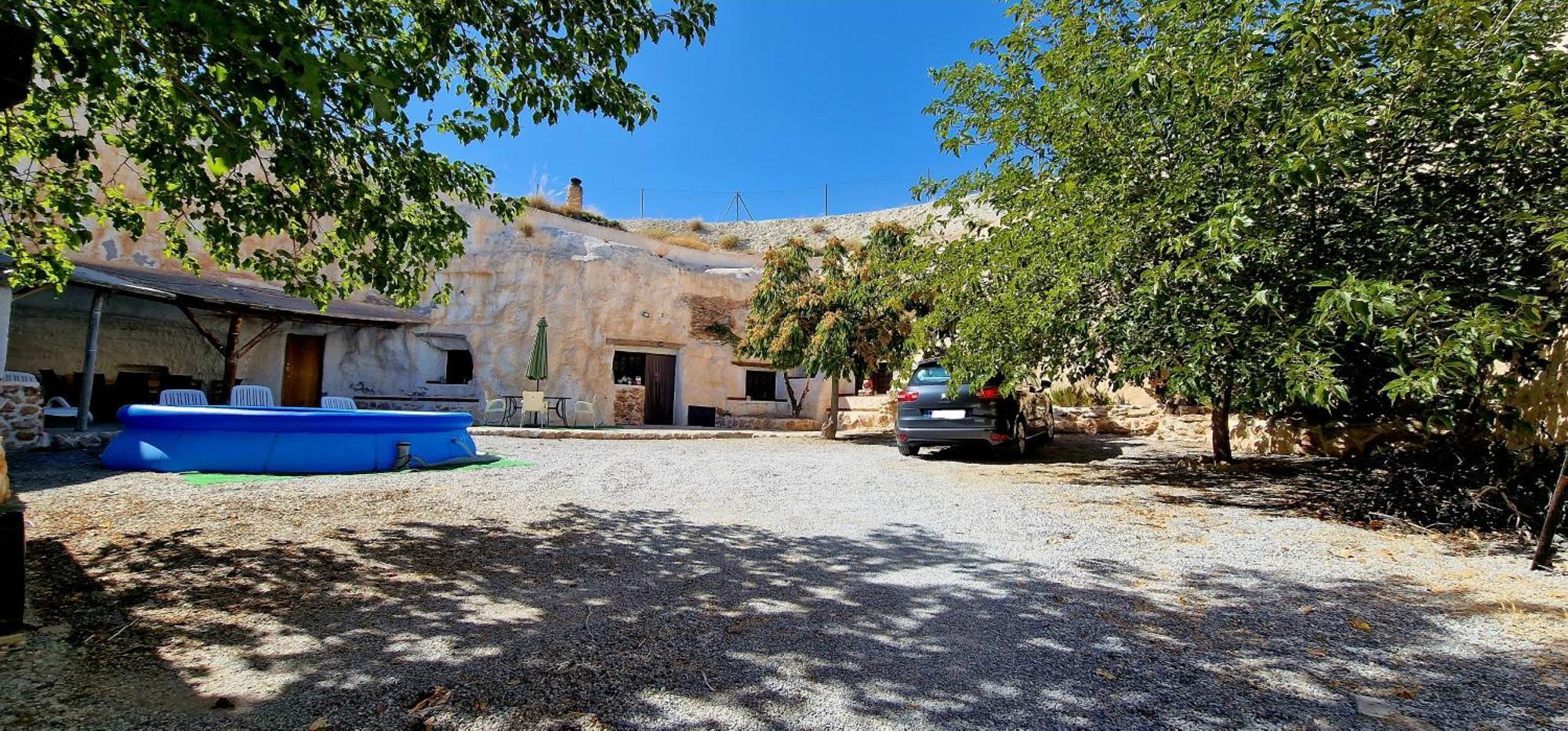 Casa Cueva Cascamorras "Capricho Andaluz" バサ エクステリア 写真