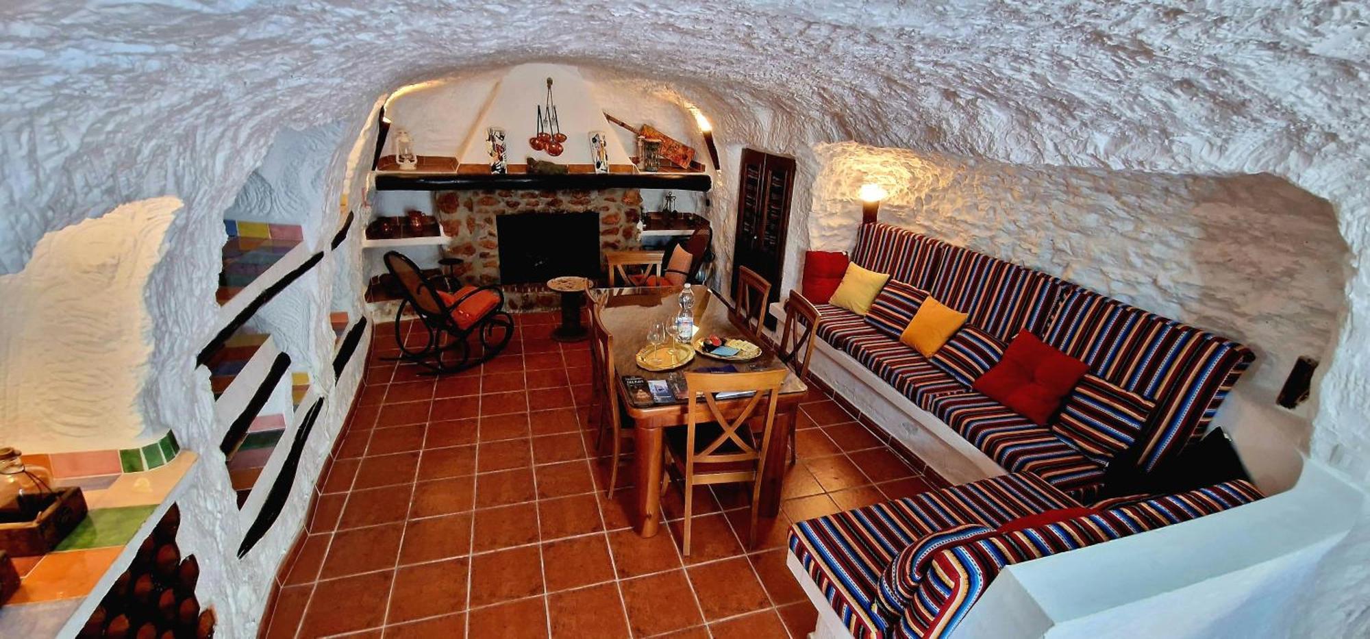 Casa Cueva Cascamorras "Capricho Andaluz" バサ エクステリア 写真