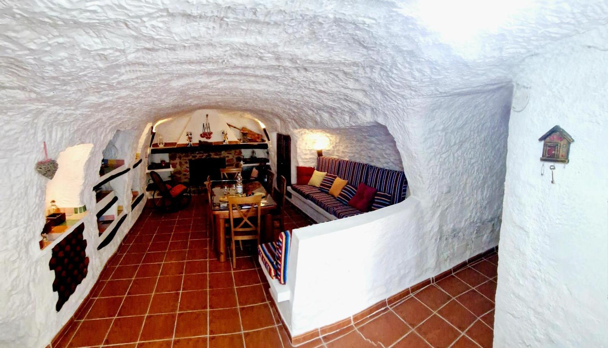 Casa Cueva Cascamorras "Capricho Andaluz" バサ エクステリア 写真