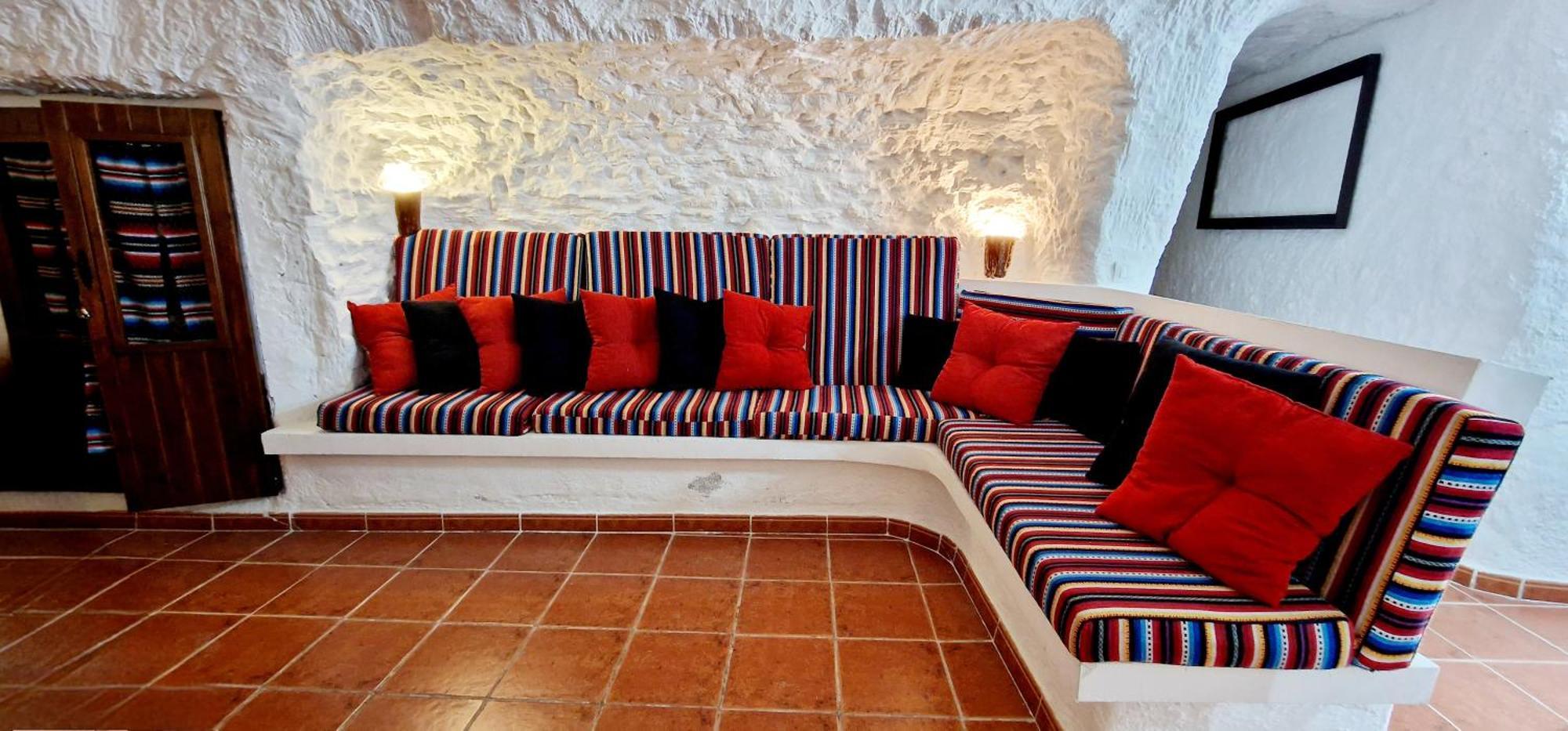 Casa Cueva Cascamorras "Capricho Andaluz" バサ エクステリア 写真