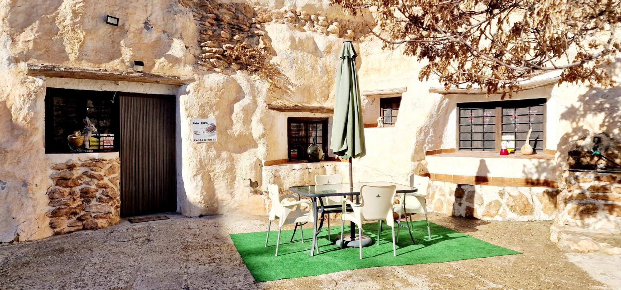 Casa Cueva Cascamorras "Capricho Andaluz" バサ エクステリア 写真