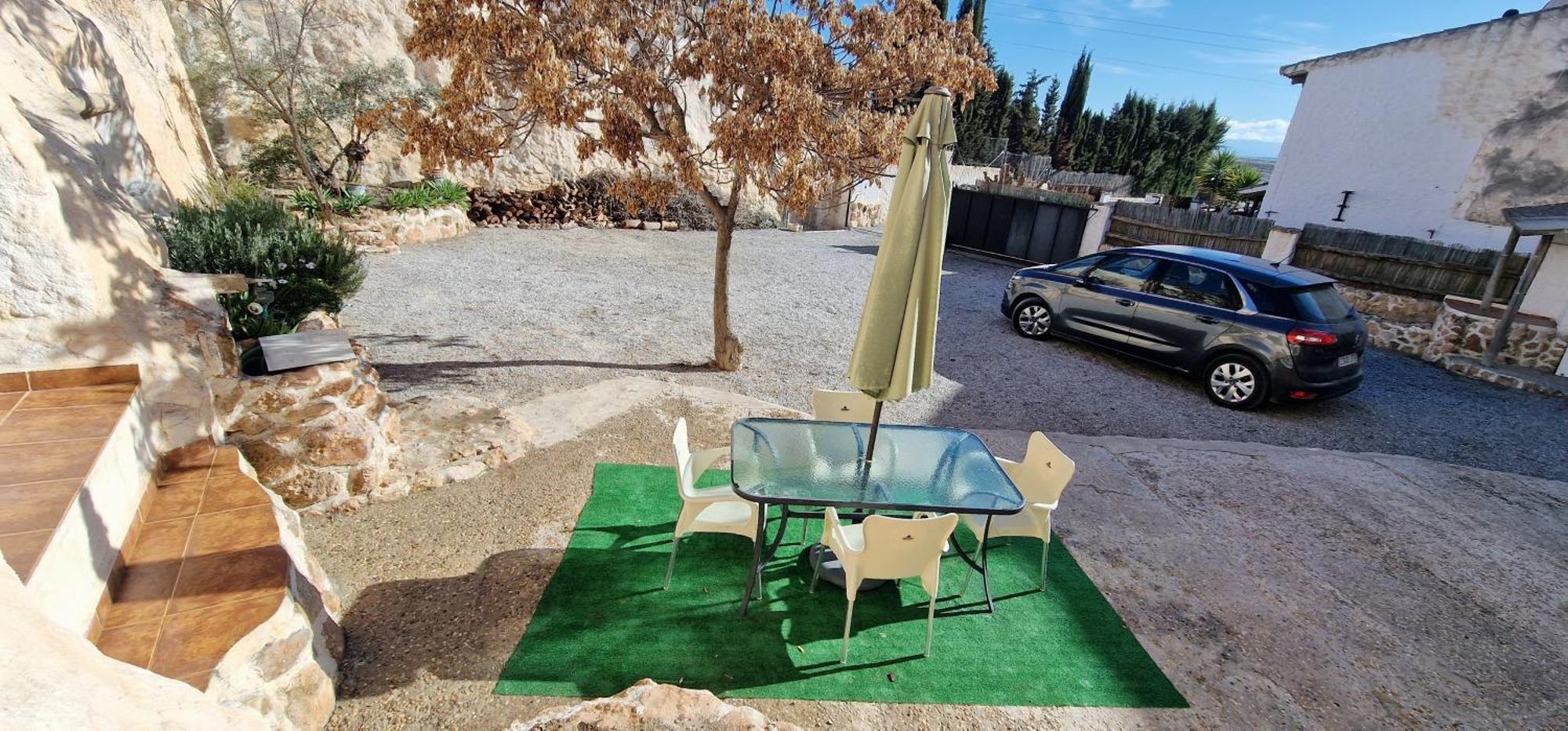 Casa Cueva Cascamorras "Capricho Andaluz" バサ エクステリア 写真