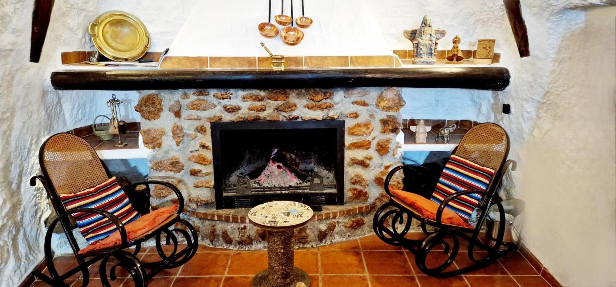 Casa Cueva Cascamorras "Capricho Andaluz" バサ エクステリア 写真